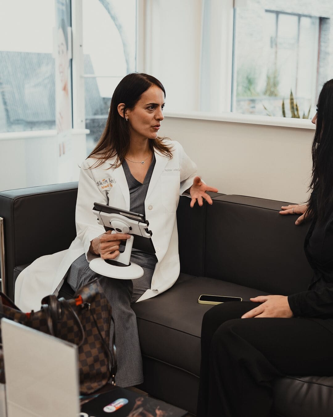 Physician consultation at Skin Lab Med Spa in Falls Church, VA